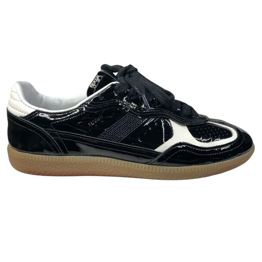 Alohas Women’s Tb 490 Rife Black Patent Leather Sneaker Size US 6.5